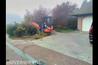 Tuin afgraven met minigraver 3