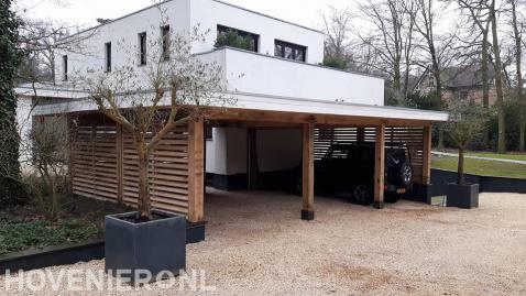 Houten carport