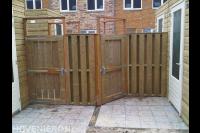 Houten tuinpoorten