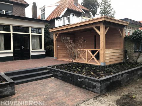 Houten veranda