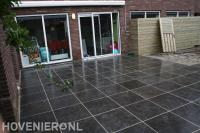 Achtertuin bestraten 3