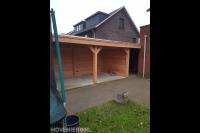 Houten overkapping