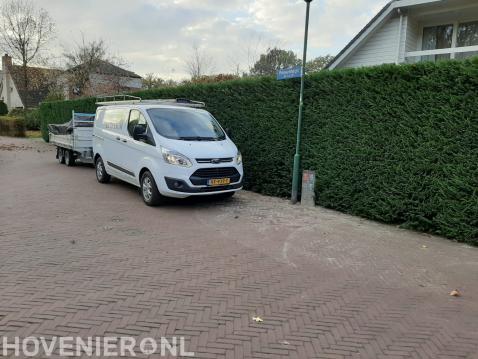 Bedrijfsbus van Hovenier Bas van Hattum