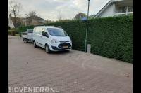 Bedrijfsbus van Hovenier Bas van Hattum