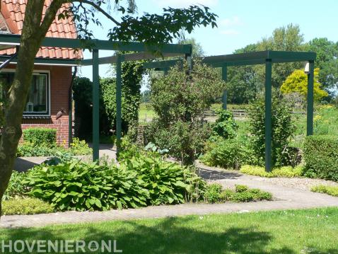 Groene pergola's