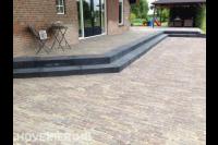 Bestrating van gebakken klinkers