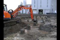 Fundering uitgraven