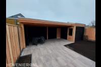 Overkapping met berging