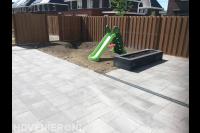 Achtertuin bestraten