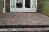 Bestrating van gebakken waaltjes