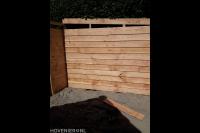 Houten schutting