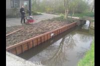 Beschoeiing langs sloot