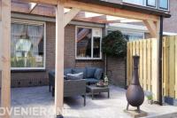 Houten veranda