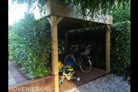 Houten overkapping