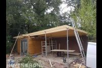Houten overkapping maken