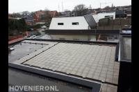 Bestraten van dakterras