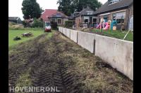 Keerwand plaatsen
