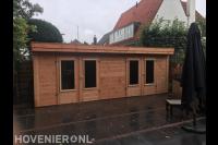 Houten schuur