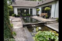 Zwemvijver met onderwater banken