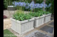 Houten plantenbakken