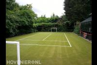 Sportveldje aanleggen