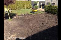 Oud gazon verwijderen