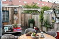 Tuininrichting met steigerhout 1