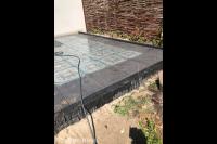 Terras van siertegels