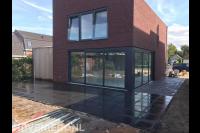 Tuin bestraten met betontegels