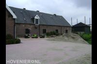 Erf en terras bestraten