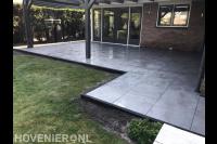 Terras bestraten met keramische tegels