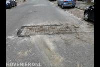 Noodreparatie van wegdek