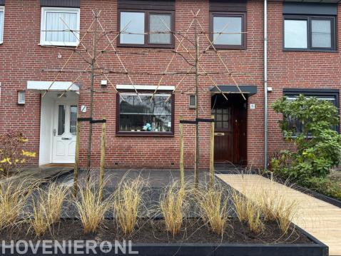 Renovatie voortuin aanleg in Zwijndrecht