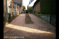 Oprit bestraten