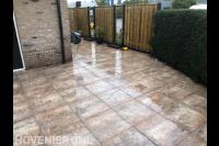 Tuin bestraten met natuursteen tegels 2