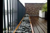 Dakterras met houten vlonder