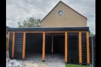 Overkapping met shutters