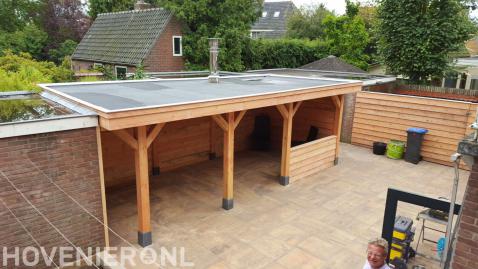 Houten veranda 1