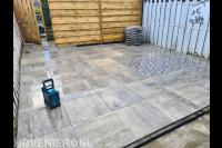 Bestrating met mozaïek