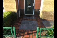 Sierbestrating voor entree