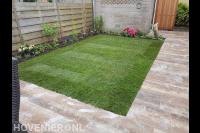 Bestrating en graszoden leggen