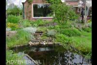 Aanleggen vijver met waterval 2
