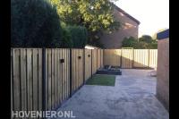 Achtertuin bestraten