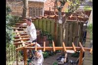 Pergola hollands eiken
