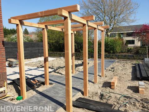 Houten pergola