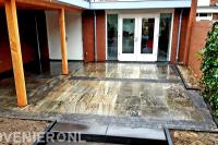 Terras bestraten met natuursteen tegels