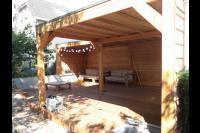 Houten veranda met vlonder 2