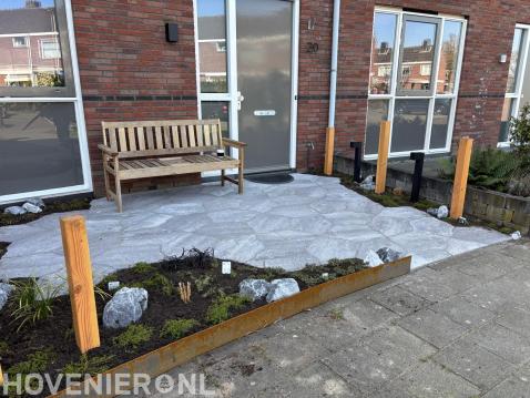 Voortuin aanleg Zwijndrecht