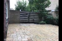 Achtertuin bestraten