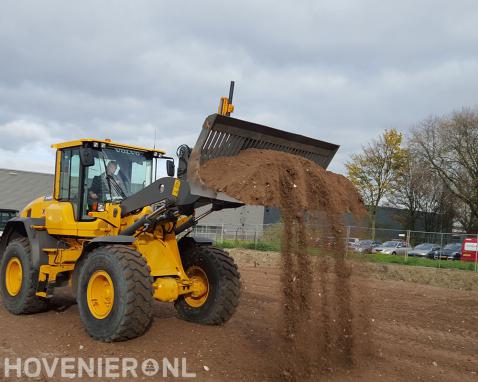 Grondwerk met shovel